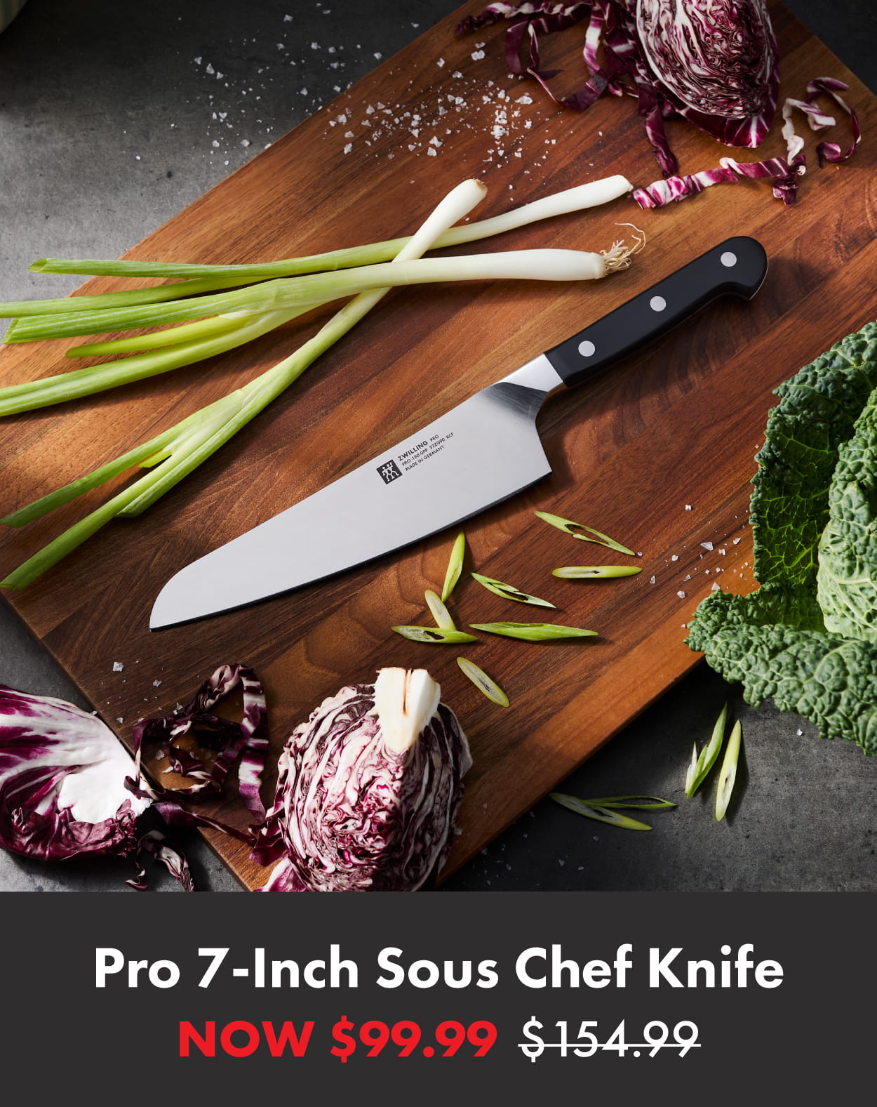 Black Friday Sale—The PRO Sous Chef Knife now $79.99