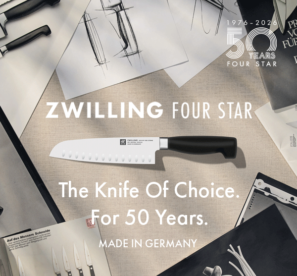 ZWILLING Four Star: The Knife of Choice for 50 Years
