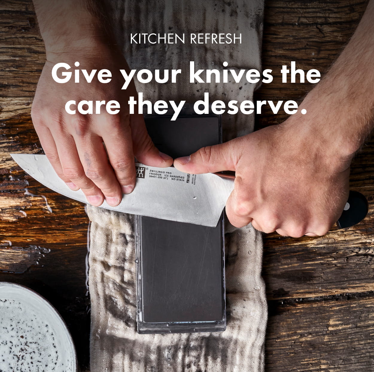 Kitchen Refresh: Give your knives the care they deserve.