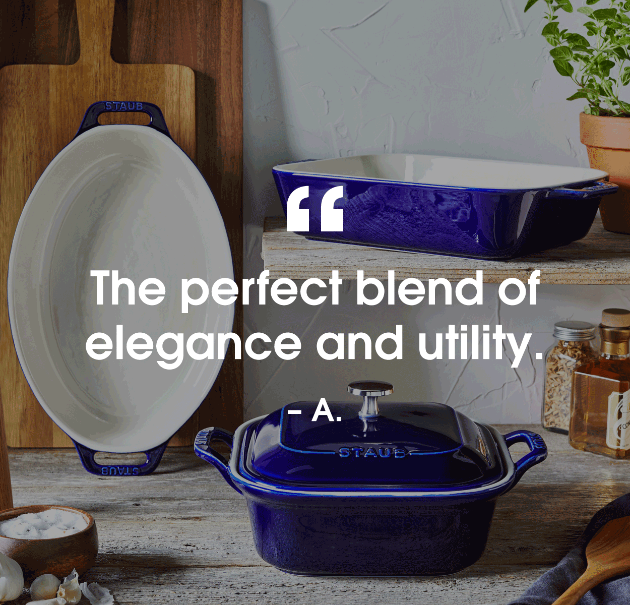 Kitchen Refresh—STAUB Stoneware