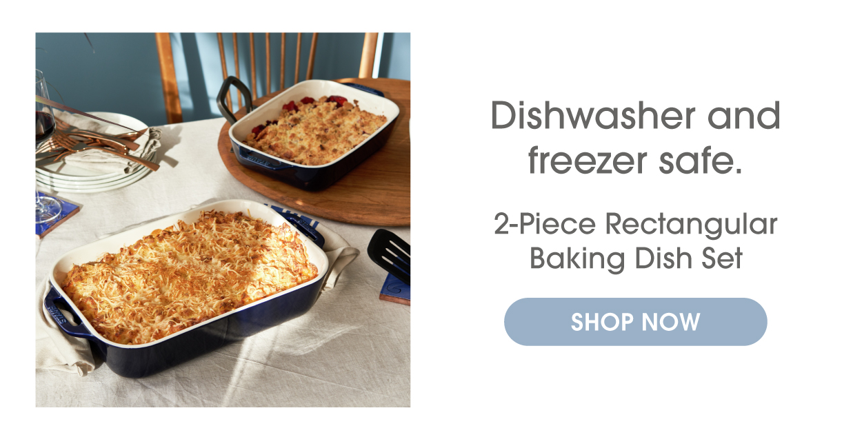 2-Piece Rectangular Baking Dish Set