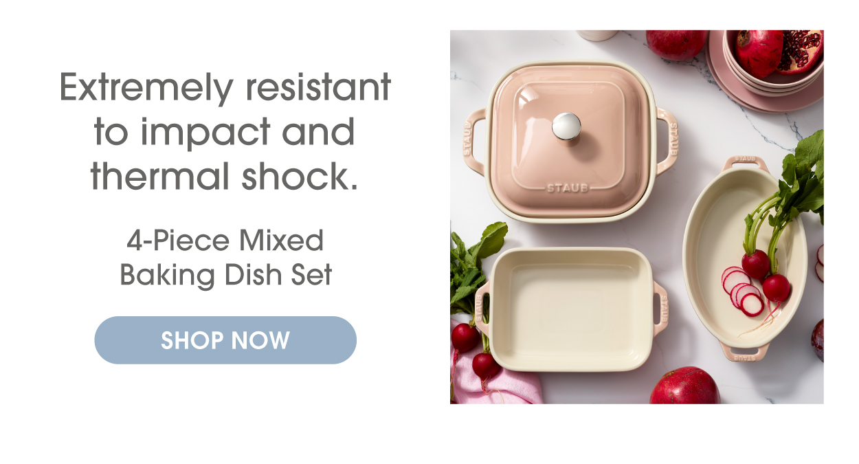 4-Piece Mixed Baking Dish Set now $169.99