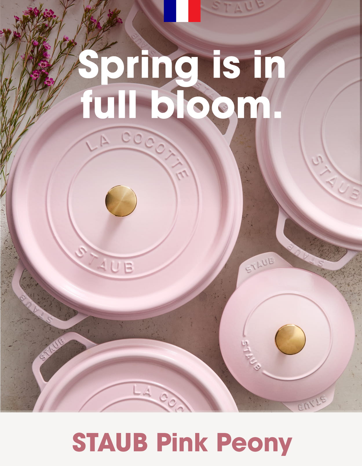 Spring is in full bloom at STAUB