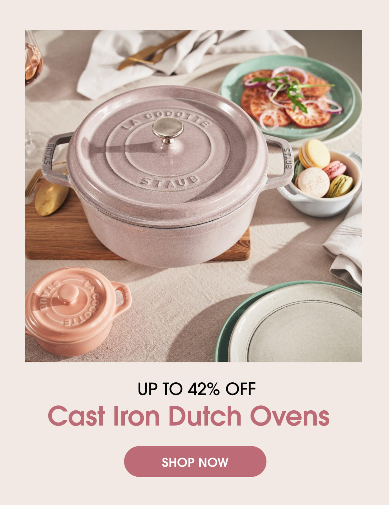 Up to 42% off Cast Iron Dutch Ovens