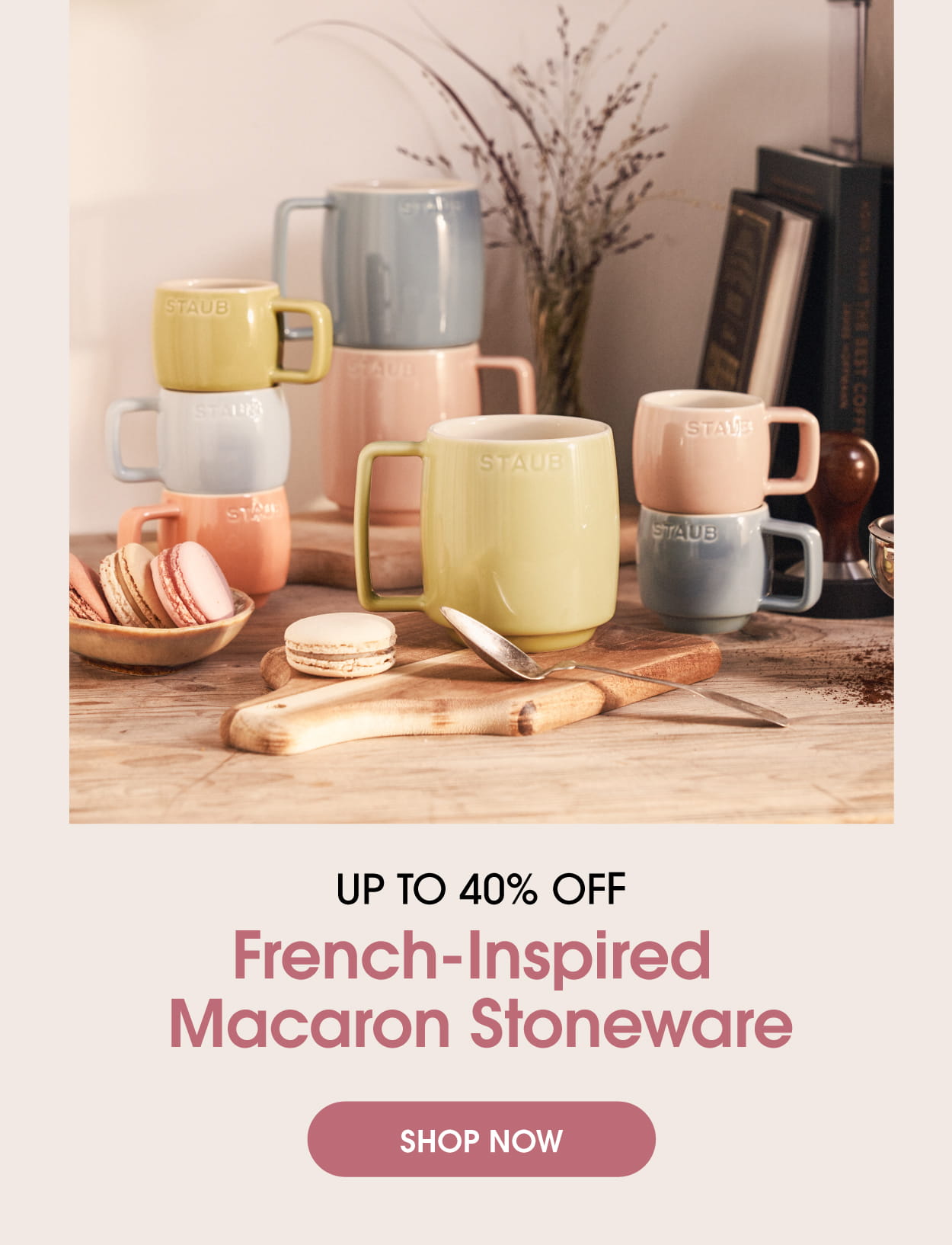 Up to 40% Off Macaraon Stoneware