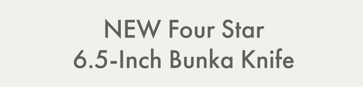 ZWILLING Four Star 6.5-Inch Bunka Knife