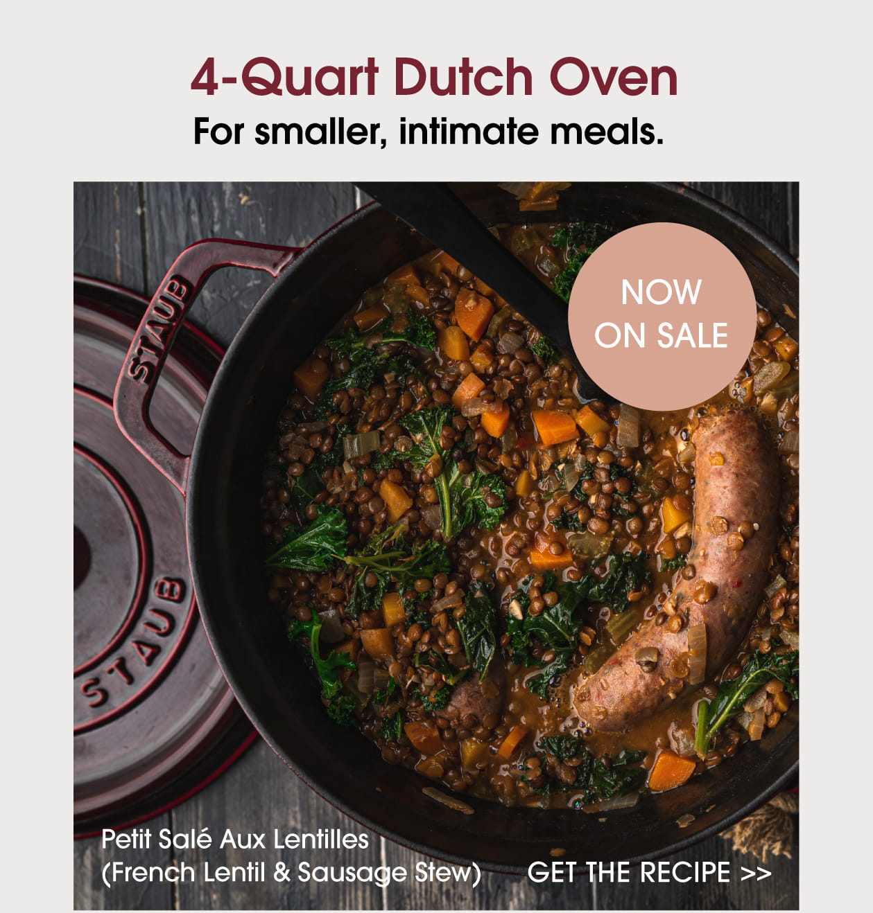 Recipe: French Lentils & Sausage Stew