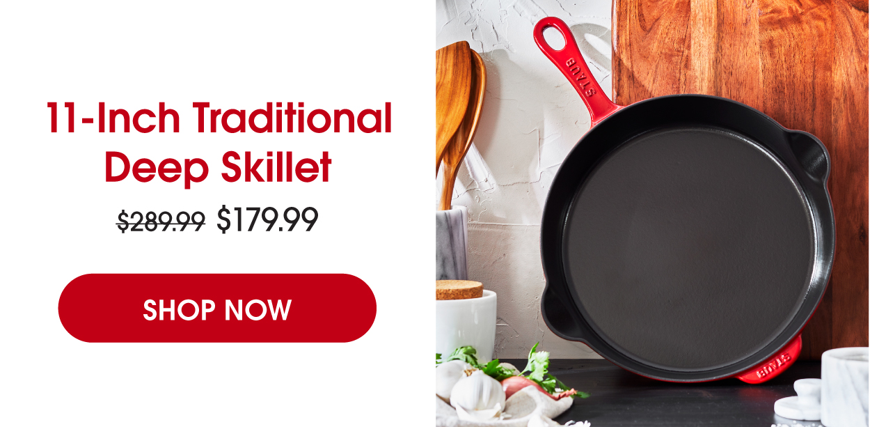 11-Inch Traditional Deep Skillet Now 38% Off
