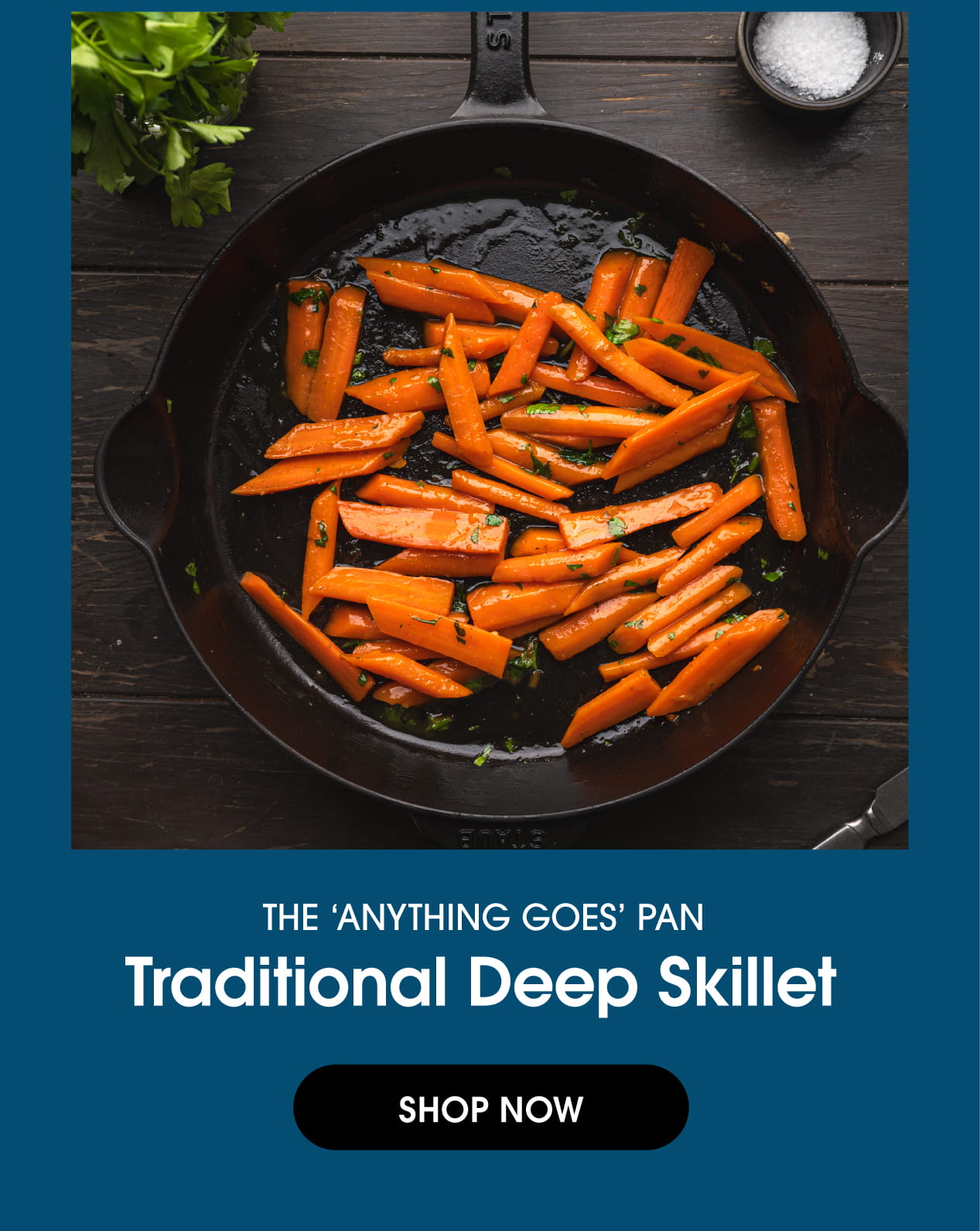 11-Inch Traditional Deep Skillet