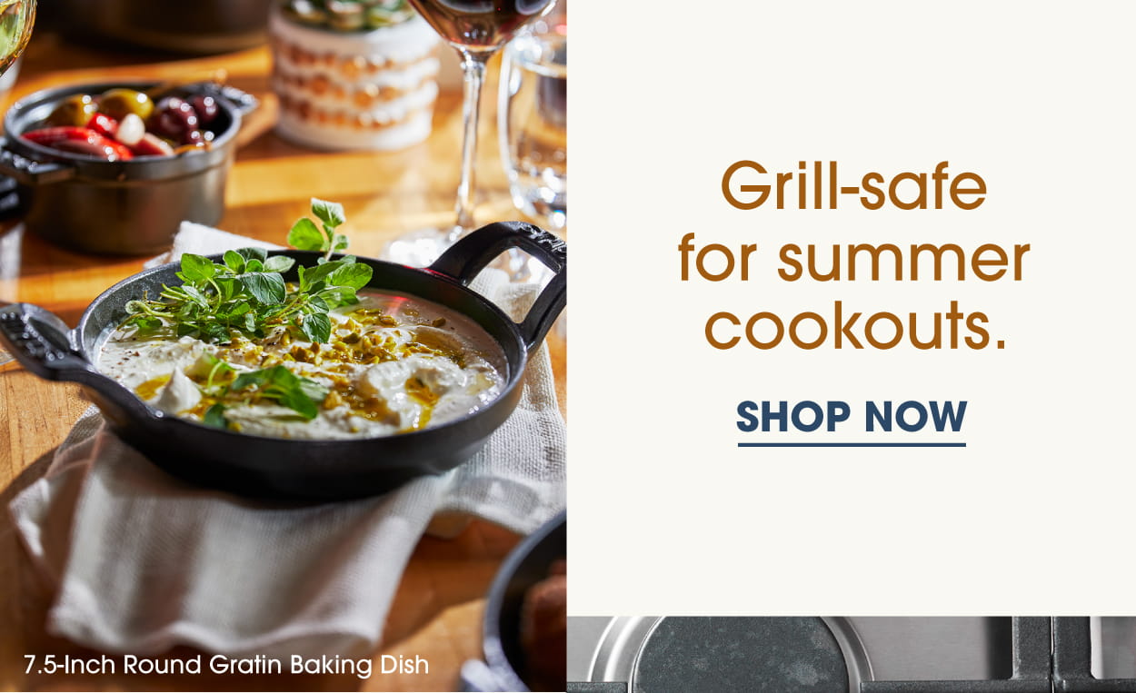 7.5-Inch Round Gratin Baking Dish