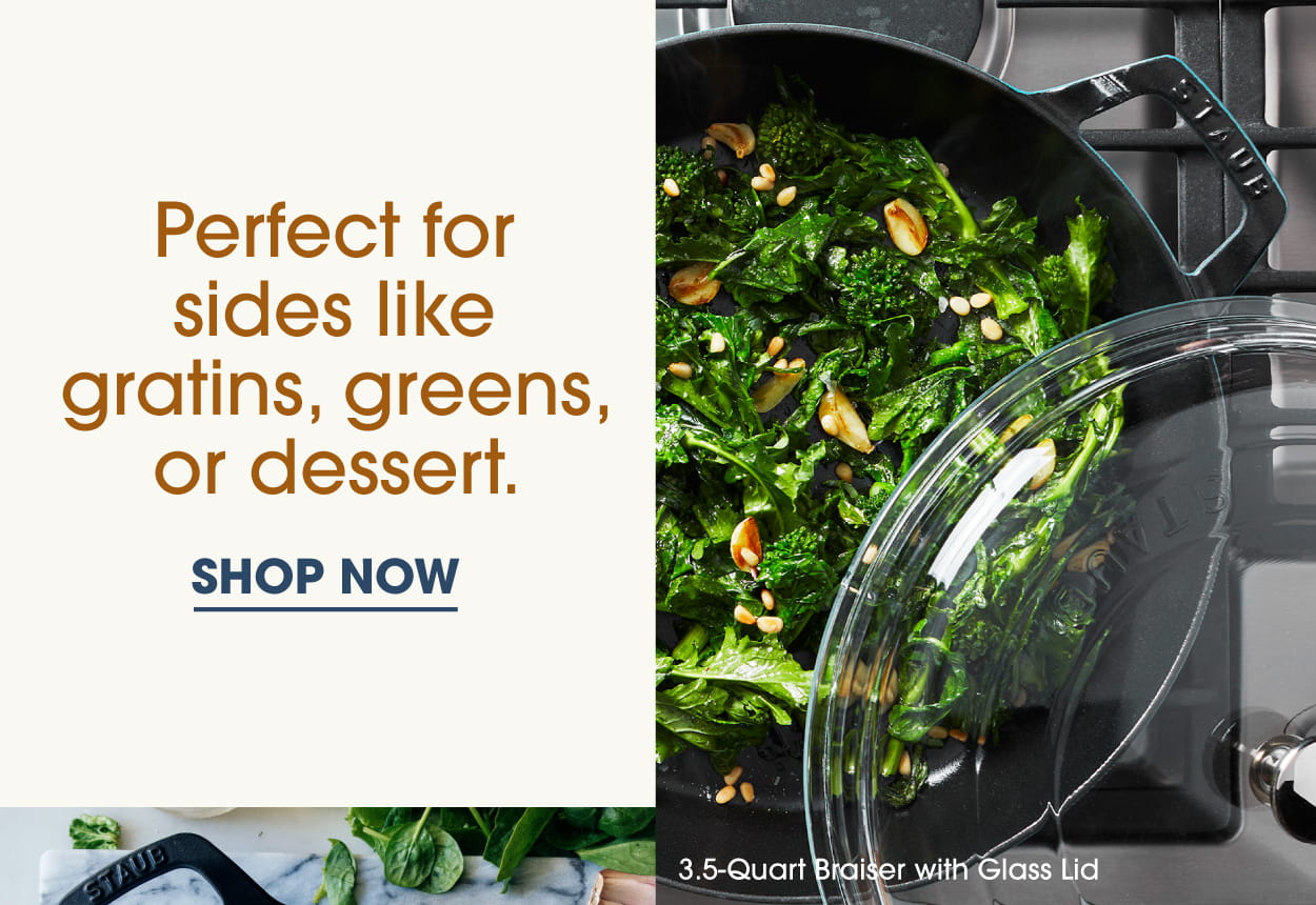 3.5-Quart Glass Lid Braiser