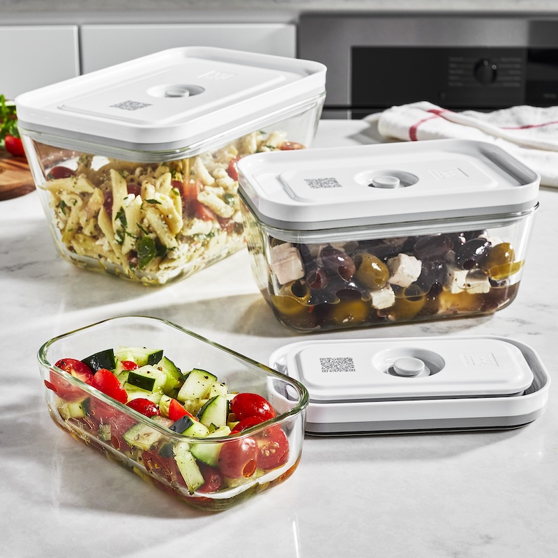 3-Piece Glass Container Set
