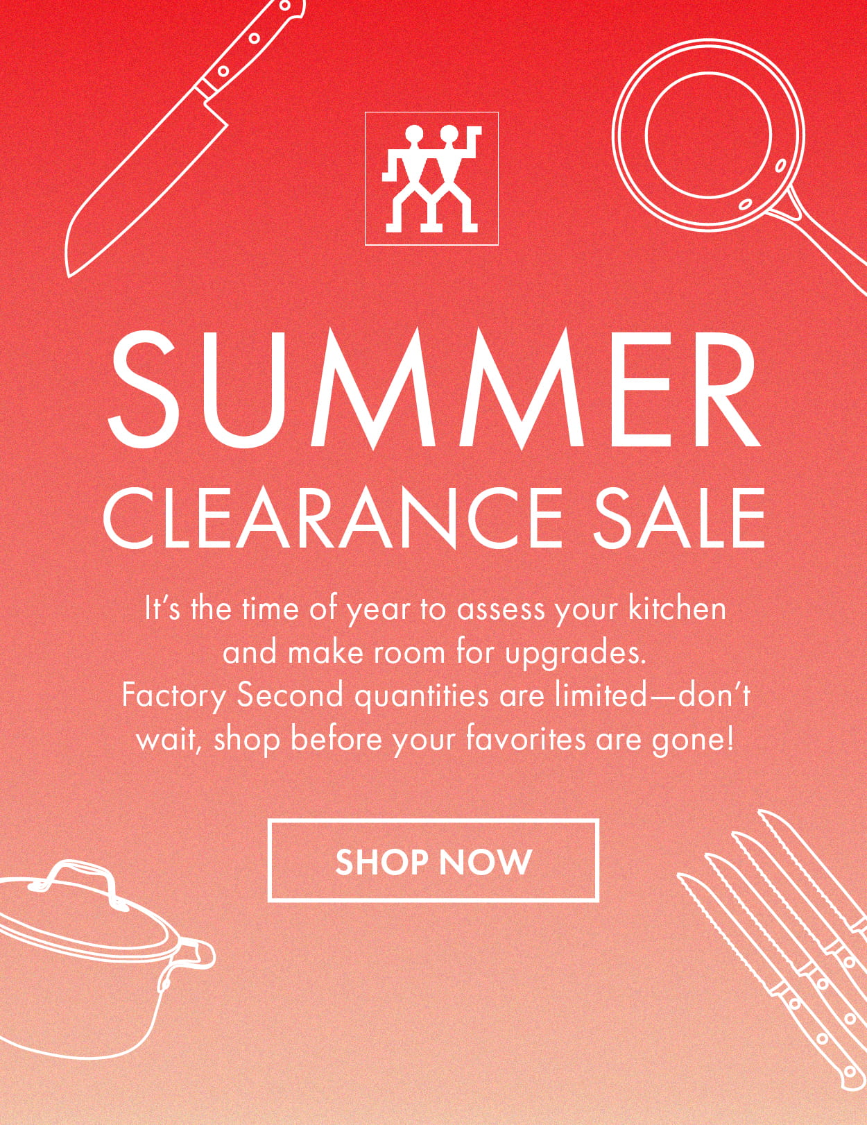 Summer Clearance Sale: Make room for upgrades! Save big on near-perfect Factory Seconds.